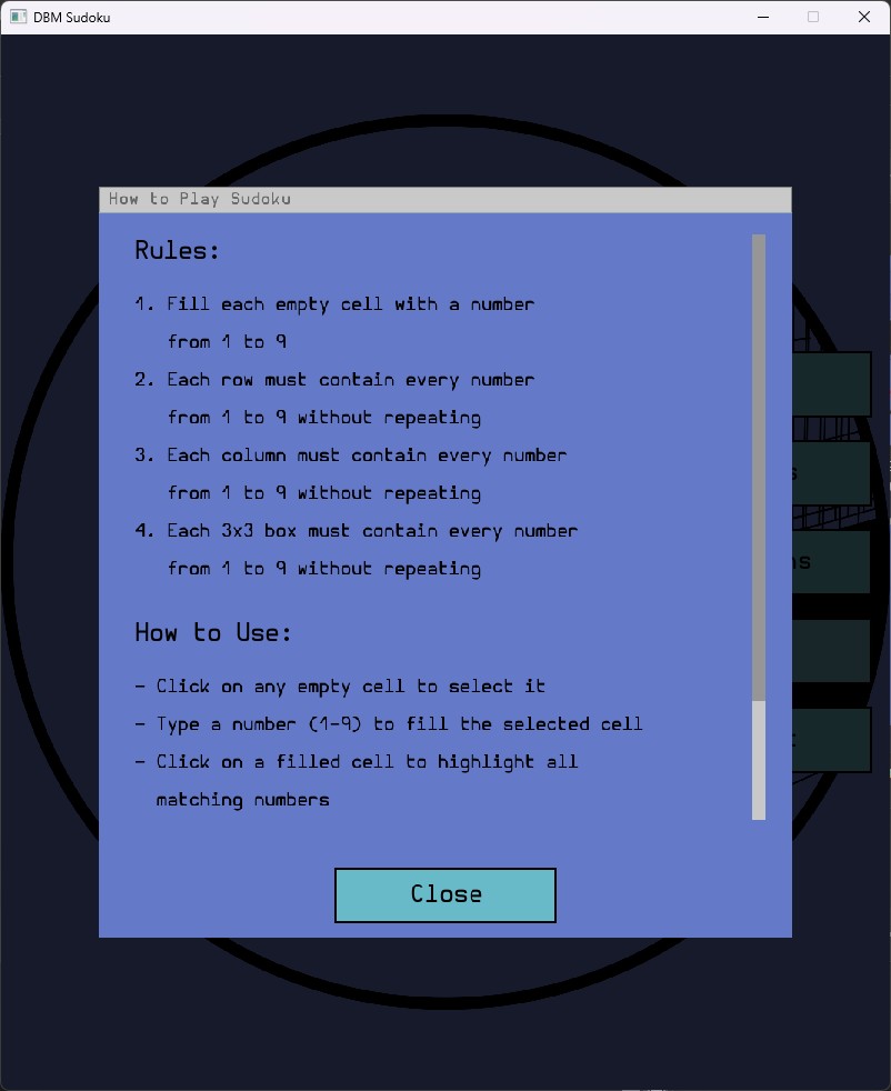Help Window